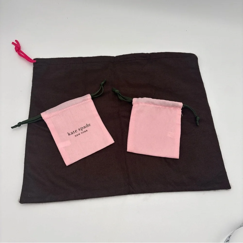 Kate Spade Brown Dust Bag with Gold‎ Text
